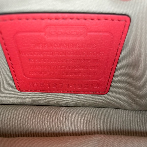 Coach Legacy Leather Pink Penny Crossbody - Picture 5 of 10